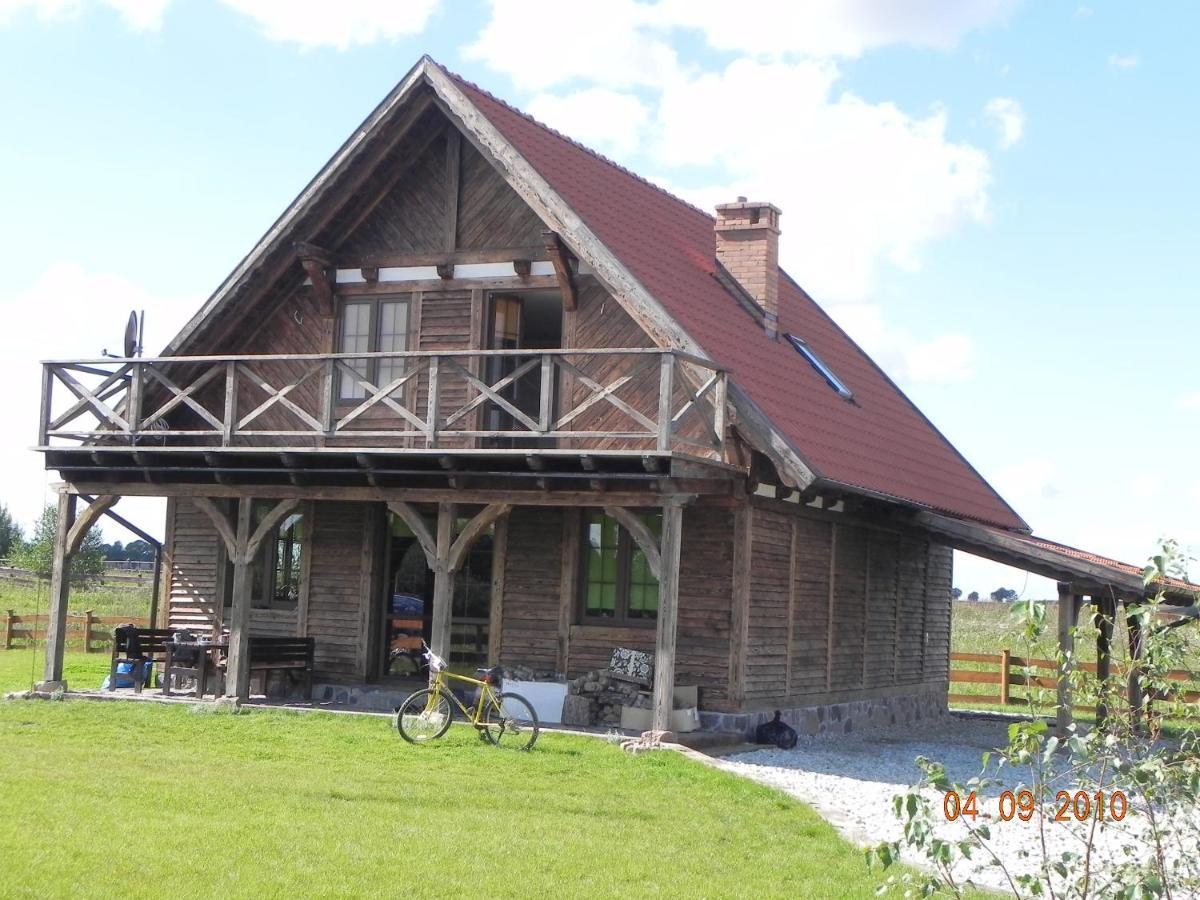Dom Nad Jeziorem Lakorz Kültér fotó