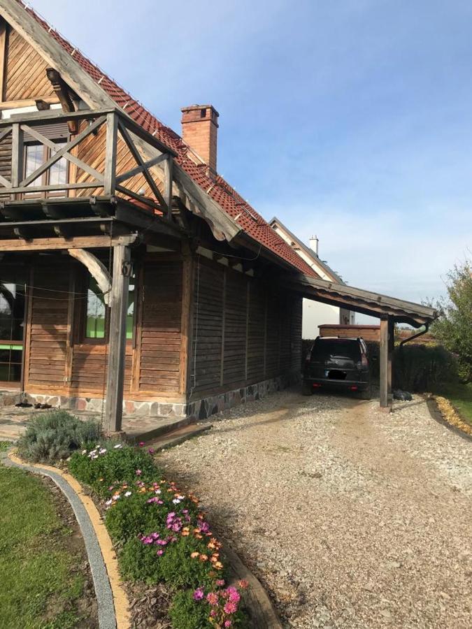 Dom Nad Jeziorem Lakorz Kültér fotó